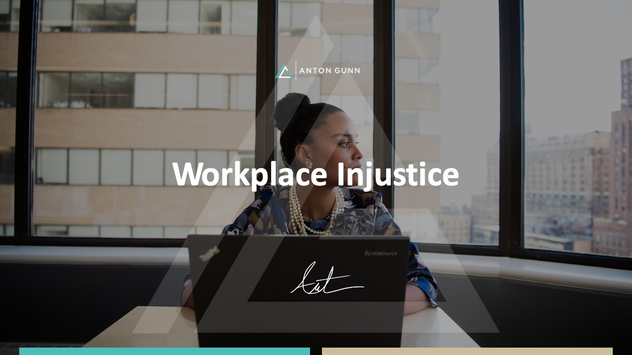 workplace injustice
